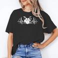 Drum Kit Heartbeat Drummer Music Lover EKG Pulse Set Note Unisex T-Shirt Drum Kit Heartbeat Drummer Music Lover EKG Pulse Set Note Unisex T-Shirt