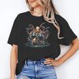 Drum Kit Percussionist Drummer Octopus Playing Drums Unisex T-Shirt