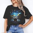 Drum Kit Percussionist Drummer Van Gogh Drums Unisex T-Shirt