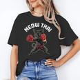 Meow Thai Muay Thai Boxing Cat Martial Arts MMA Boxer Unisex T-Shirt