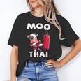Moo Thai Muay Thai Thai Boxing For Kids Muay Thai Cow Unisex T-Shirt Moo Thai Muay Thai Thai Boxing For Kids Muay Thai Cow Unisex T-Shirt