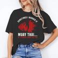 Muay Thai Boxing Teacher Kickboxing Martial Arts Instructor Unisex T-Shirt