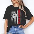 Muay Thai Boxing US American Flag Unisex T-Shirt Muay Thai Boxing US American Flag Unisex T-Shirt