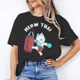 Muay Thai Cat Meow Thai Punch Bag Martial Arts Unisex T-Shirt Muay Thai Cat Meow Thai Punch Bag Martial Arts Unisex T-Shirt