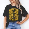 Muay Thai Dragons Thai Boxing Fighter Unisex T-Shirt