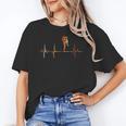 Muay Thai Heartbeat Vintage ECG Cardiogram Retro Unisex T-Shirt