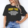 Muay Thai Martial Arts Combat Sports Unisex T-Shirt Muay Thai Martial Arts Combat Sports Unisex T-Shirt