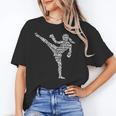 Muay Thai Martial Arts Typography Kickboxer Girls Kickboxing Unisex T-Shirt Muay Thai Martial Arts Typography Kickboxer Girls Kickboxing Unisex T-Shirt