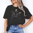 Percussion Player Drumset Retro Drum Kit Percussionist Trump Drummer Drums 2024 -Adults Unisex T-Shirt Percussion Player Drumset Retro Drum Kit Percussionist Trump Drummer Drums 2024 -Adults Unisex T-Shirt