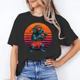 Retro Dog With Gloves Muay Thai Fighter Unisex T-Shirt