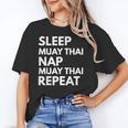 Sleep Nap Muay Thai Repeat Lover Martial Arts Unisex T-Shirt