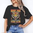 Vintage Muay Thai Twin Tiger Art Of 8 Limbs Unisex T-Shirt