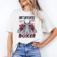 Don't Mess With A Boxer Kickboxer Fan Muay Thai Boxing Unisex T-Shirt