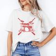 Drum Kit Percussion For Drummer Percussionist Musician Unisex T-Shirt Drum Kit Percussion For Drummer Percussionist Musician Unisex T-Shirt