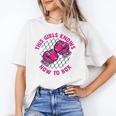 This Girl Knows How To Box Muay Thai Kickboxer Fan Boxing Unisex T-Shirt