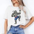 Gorilla Muay Thai Combat Sport Fighter Martial Arts 8 Limbs Raglan Baseball Tee Unisex T-Shirt Gorilla Muay Thai Combat Sport Fighter Martial Arts 8 Limbs Raglan Baseball Tee Unisex T-Shirt