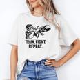 Women's Train Fight Repeat Nak Muay Thai Boxing Fighter Unisex T-Shirt