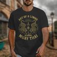 Art Of 8 Limbs MMA Tiger Muay Thai Fighter Muay Thai Unisex T-Shirt Art Of 8 Limbs MMA Tiger Muay Thai Fighter Muay Thai Unisex T-Shirt
