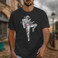 Astronaut Muay Thai Boxing Karate Kickboxing Martial Arts Unisex T-Shirt