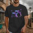 Cool Drum Kit Percussion Vintage Retro Drummer Costume Unisex T-Shirt Cool Drum Kit Percussion Vintage Retro Drummer Costume Unisex T-Shirt