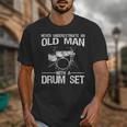 Cool Drummer Art Men Dad Drum Set Player Drum Kit Musician Unisex T-Shirt Cool Drummer Art Men Dad Drum Set Player Drum Kit Musician Unisex T-Shirt