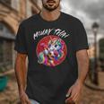 Cute Thai Boxing And Muay Thai Unicorn Unisex T-Shirt