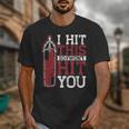 I Hit This So I Won't Hit You Kickboxer Fan Muay Thai Boxing Unisex T-Shirt