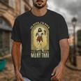 Jesus Knows Muay Thai Boxing Kickboxing MMA Unisex T-Shirt