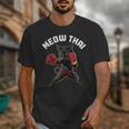 Meow Thai Muay Thai Boxing Cat Martial Arts MMA Boxer Unisex T-Shirt