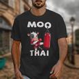 Moo Thai Muay Thai Thai Boxing For Kids Muay Thai Cow Unisex T-Shirt Moo Thai Muay Thai Thai Boxing For Kids Muay Thai Cow Unisex T-Shirt