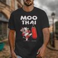 Moo Thai Muay Thai Cow Thai Boxing For Kids Muay Thai Unisex T-Shirt