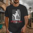 Muay Thai American Flag Fighter Patriotic Unisex T-Shirt
