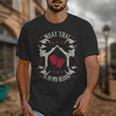 Muay Thai Is In My Blood Traditional Fighters Thai Boxing Unisex T-Shirt Muay Thai Is In My Blood Traditional Fighters Thai Boxing Unisex T-Shirt