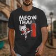 Muay Thai Cat Meow Thai Thai Boxing For Youth Muay Thai Unisex T-Shirt