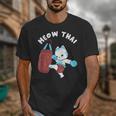 Muay Thai Cat Meow Thai Punch Bag Martial Arts Unisex T-Shirt Muay Thai Cat Meow Thai Punch Bag Martial Arts Unisex T-Shirt