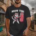 Muay Thai Cat Meow Thai Women Neko Costume Muay Thai Unisex T-Shirt Muay Thai Cat Meow Thai Women Neko Costume Muay Thai Unisex T-Shirt