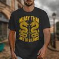 Muay Thai Dragons Thai Boxing Fighter Unisex T-Shirt