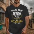 Muay Thai Elephant Martial Arts Thai Boxing Coach Lover Unisex T-Shirt