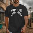 Muay Thai Fighter Fists MMA Club Martial Arts Fighting Coach Unisex T-Shirt