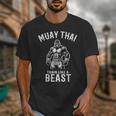 Muay Thai Gorilla Kickboxing And Gorilla Thai Boxing Unisex T-Shirt