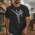 Muay Thai Martial Arts Typography Kickboxer Girls Kickboxing Unisex T-Shirt Muay Thai Martial Arts Typography Kickboxer Girls Kickboxing Unisex T-Shirt