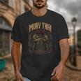 Muay Thai Nak Muay Vintage Thai Boxing Warrior Art Unisex T-Shirt Muay Thai Nak Muay Vintage Thai Boxing Warrior Art Unisex T-Shirt