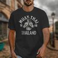 Muay Thai Thailand Vintage Tiger Fighter Training Small Unisex T-Shirt Muay Thai Thailand Vintage Tiger Fighter Training Small Unisex T-Shirt