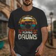 Musician Drummer Music Lover Drum Kit Unisex T-Shirt Musician Drummer Music Lover Drum Kit Unisex T-Shirt