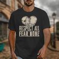 Respect All Fear None Muay Thai Unisex T-Shirt Respect All Fear None Muay Thai Unisex T-Shirt