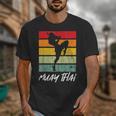 Retro Muay Thai Vintage MMA Martial Arts Thailand Boxing Unisex T-Shirt Retro Muay Thai Vintage MMA Martial Arts Thailand Boxing Unisex T-Shirt