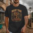Vintage Muay Thai Thai Boxing Nak Muay Fighter Art Unisex T-Shirt Vintage Muay Thai Thai Boxing Nak Muay Fighter Art Unisex T-Shirt