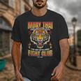 Vintage Muay Thai Twin Tiger Art Of 8 Limbs Unisex T-Shirt
