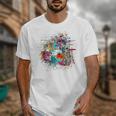 Drums Pop Art Drummer Drum Kit Unisex T-Shirt