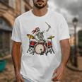 Skeleton Drummer Skull Drum Kit Halloween Unisex T-Shirt Skeleton Drummer Skull Drum Kit Halloween Unisex T-Shirt